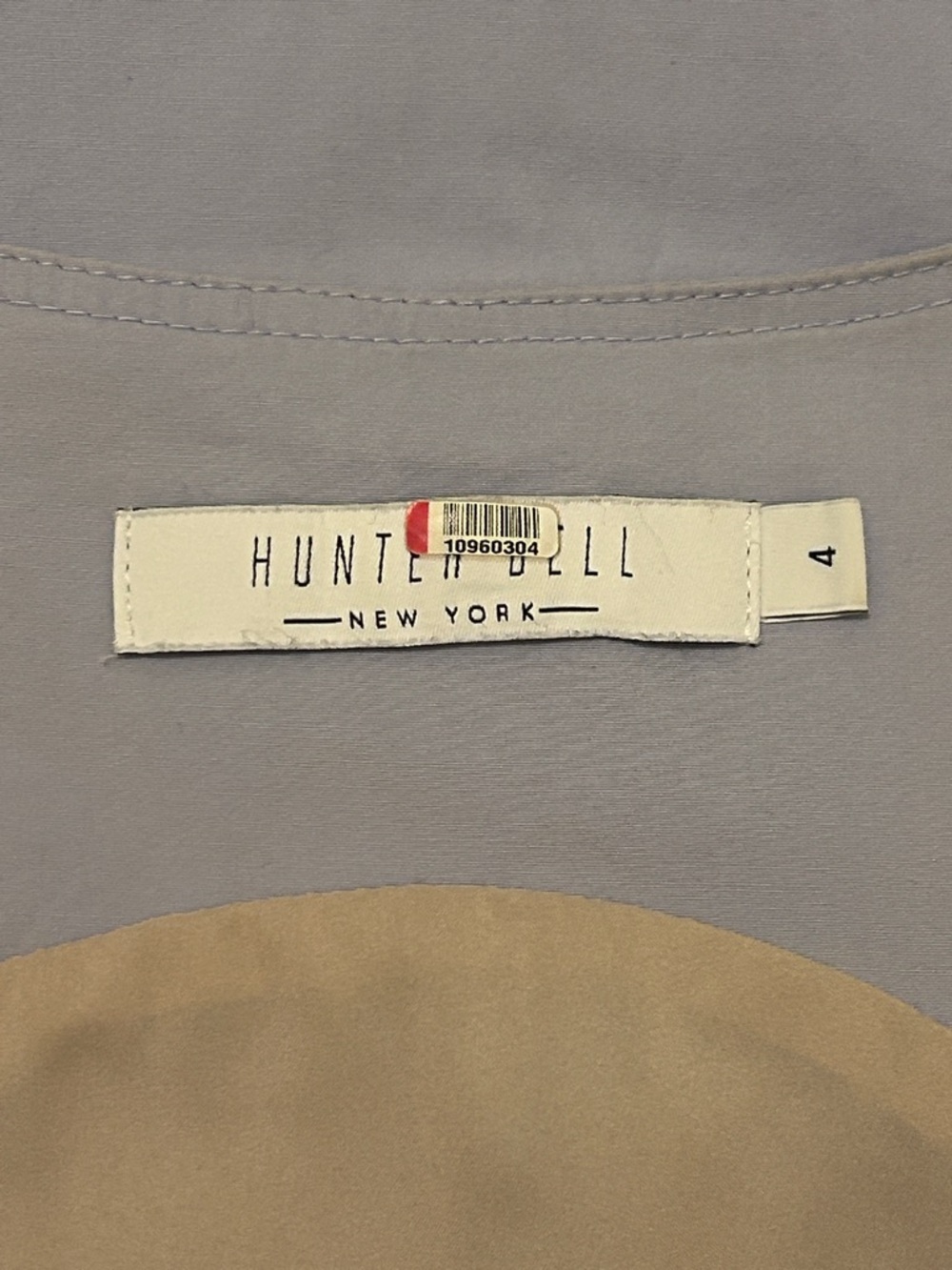 Hunter Bell Lavender Poppy Zip Midi Sun Dress Size 4 - Picture 12 of 13